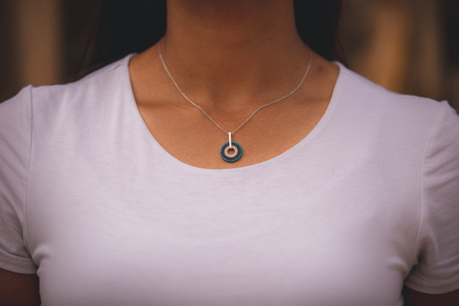 Anya Necklace - Silver
