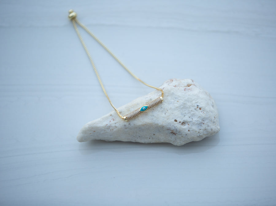 Inaya Chain Bracelet - Turquoise